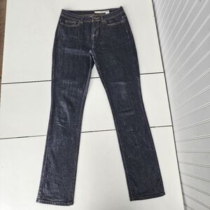 DKNY Skinny Stretch Denim Jeans Women's Black Jeans Cotton Size 6